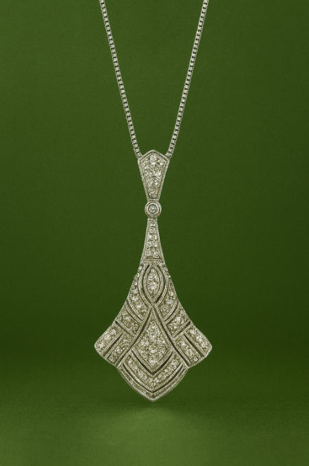 Art Deco Pendant Necklace
