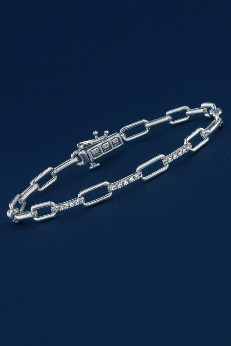 Diamond Link Bracelet