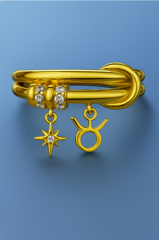 Zodiac Stack Ring