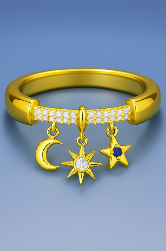 Celestial Stack Ring