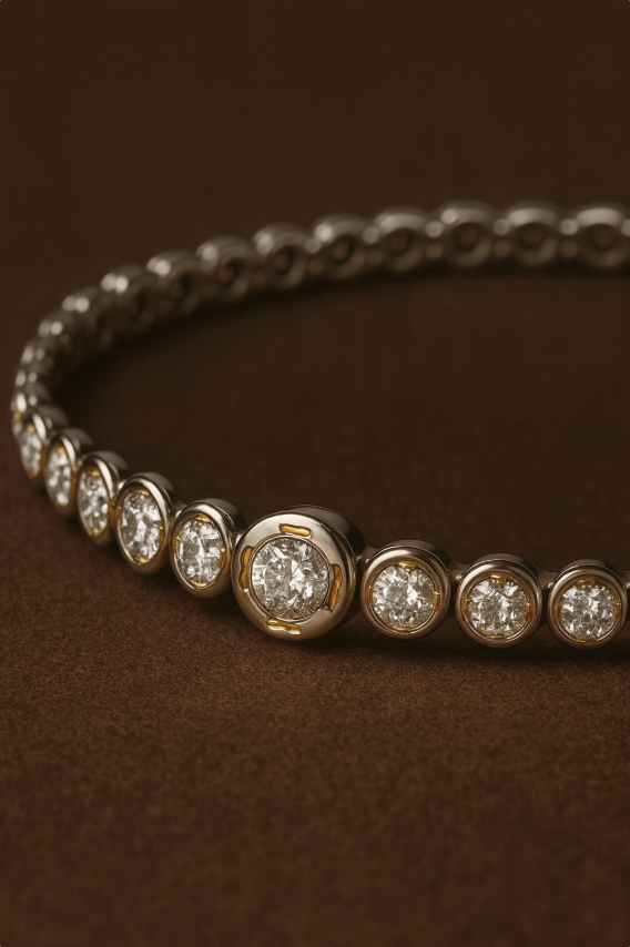 Stitch Tennis Bracelet