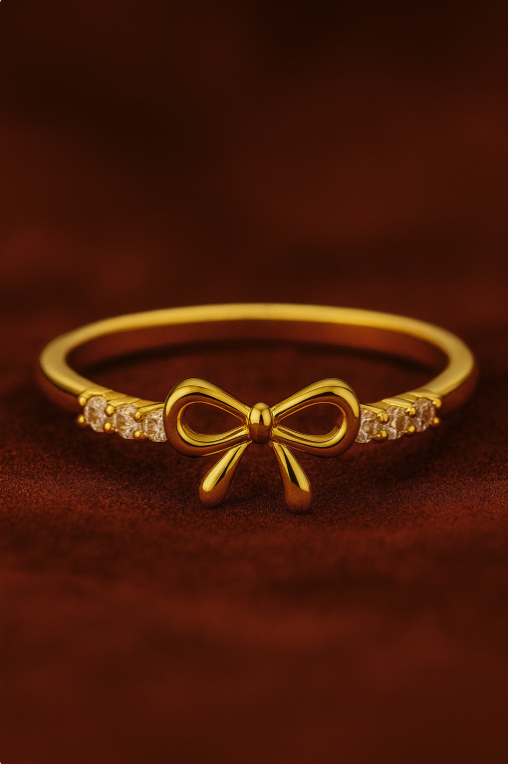 Bow Accent Ring